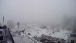 Pohled na jih, hrad Trosky