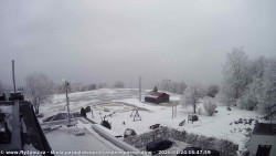 Pohled na jih, hrad Trosky