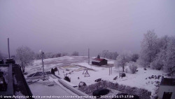 Pohled na jih, hrad Trosky