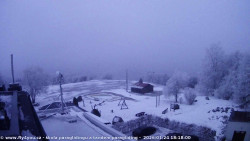 Pohled na jih, hrad Trosky