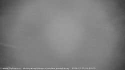 Pohled na jih, hrad Trosky