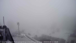 Pohled na jih, hrad Trosky