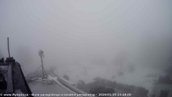 Pohled na jih, hrad Trosky