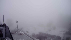 Pohled na jih, hrad Trosky