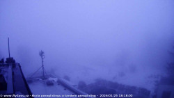 Pohled na jih, hrad Trosky