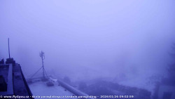 Pohled na jih, hrad Trosky