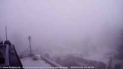 Pohled na jih, hrad Trosky