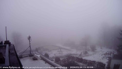 Pohled na jih, hrad Trosky