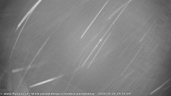 Pohled na jih, hrad Trosky