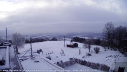 Pohled na jih, hrad Trosky