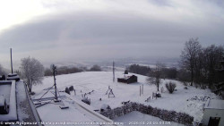 Pohled na jih, hrad Trosky