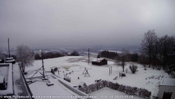 Pohled na jih, hrad Trosky