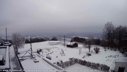 Pohled na jih, hrad Trosky