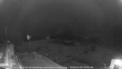 Pohled na jih, hrad Trosky