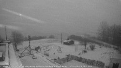 Pohled na jih, hrad Trosky