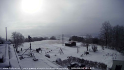 Pohled na jih, hrad Trosky