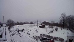 Pohled na jih, hrad Trosky