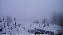 Pohled na jih, hrad Trosky