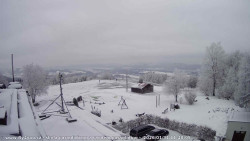 Pohled na jih, hrad Trosky