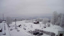 Pohled na jih, hrad Trosky