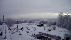 Pohled na jih, hrad Trosky