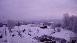 Pohled na jih, hrad Trosky