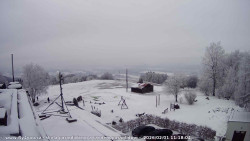 Pohled na jih, hrad Trosky