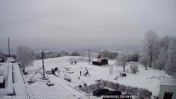 Pohled na jih, hrad Trosky