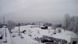 Pohled na jih, hrad Trosky