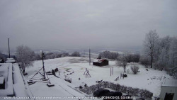 Pohled na jih, hrad Trosky