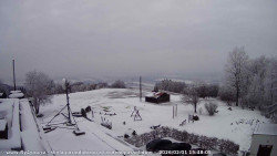 Pohled na jih, hrad Trosky