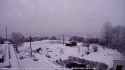 Pohled na jih, hrad Trosky