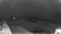 Pohled na jih, hrad Trosky