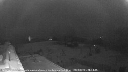 Pohled na jih, hrad Trosky