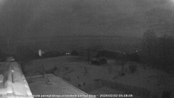 Pohled na jih, hrad Trosky