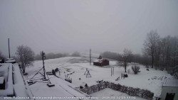 Pohled na jih, hrad Trosky