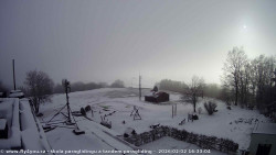 Pohled na jih, hrad Trosky