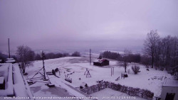 Pohled na jih, hrad Trosky