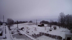 Pohled na jih, hrad Trosky