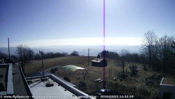 Pohled na jih, hrad Trosky