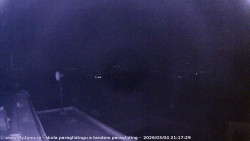 Pohled na jih, hrad Trosky