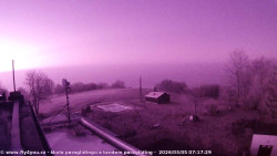 Pohled na jih, hrad Trosky