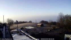 Pohled na jih, hrad Trosky