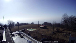 Pohled na jih, hrad Trosky