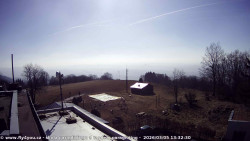 Pohled na jih, hrad Trosky