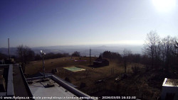 Pohled na jih, hrad Trosky