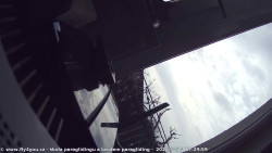 Pohled na jih, hrad Trosky