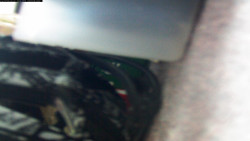 Pohled na jih, hrad Trosky