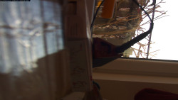 Pohled na jih, hrad Trosky