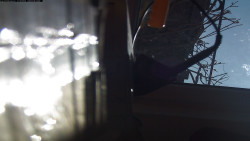 Pohled na jih, hrad Trosky